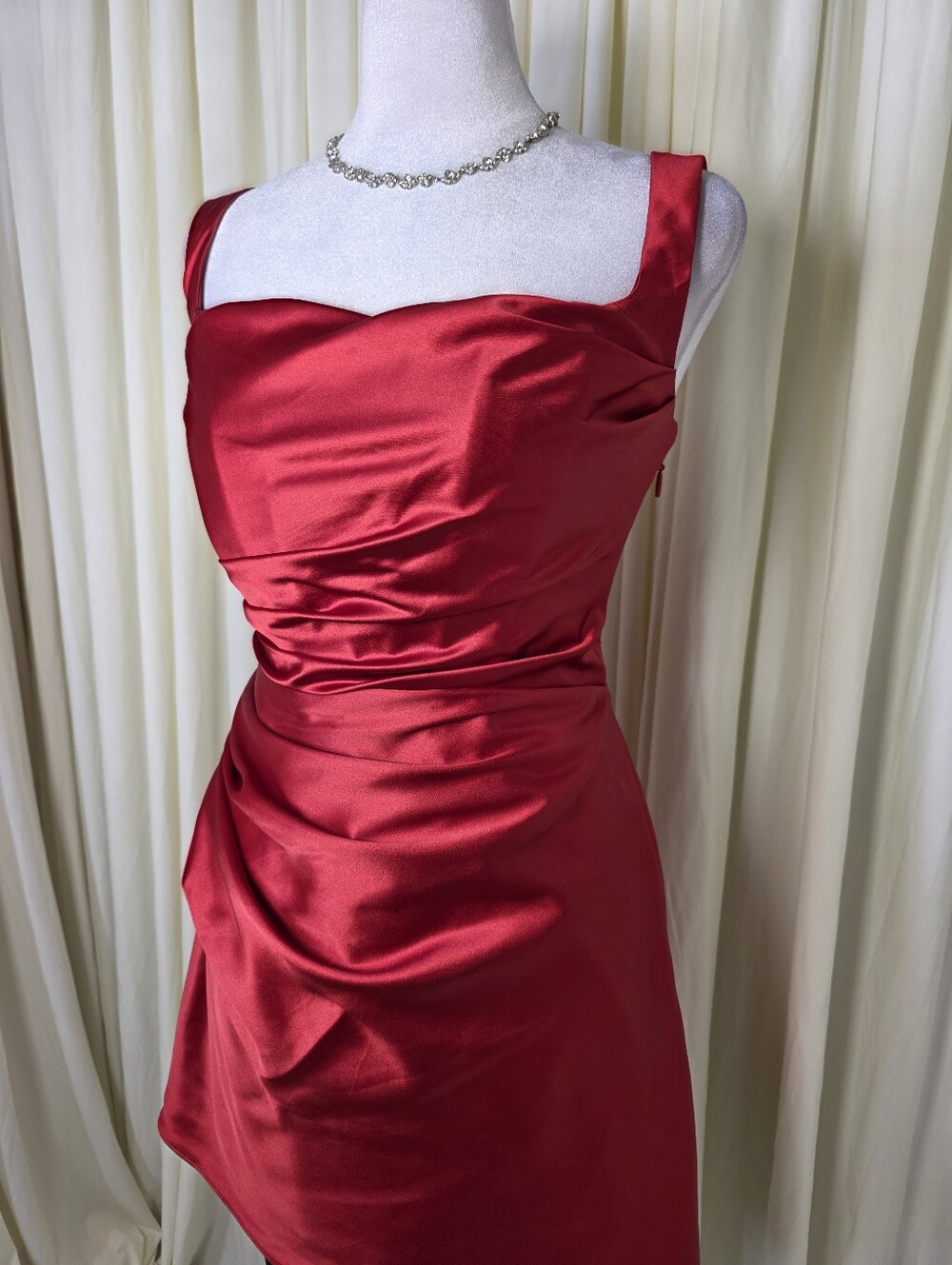 babyboo Minidress Calanthe - Red NWT $148 Small - Picture 4 of 14